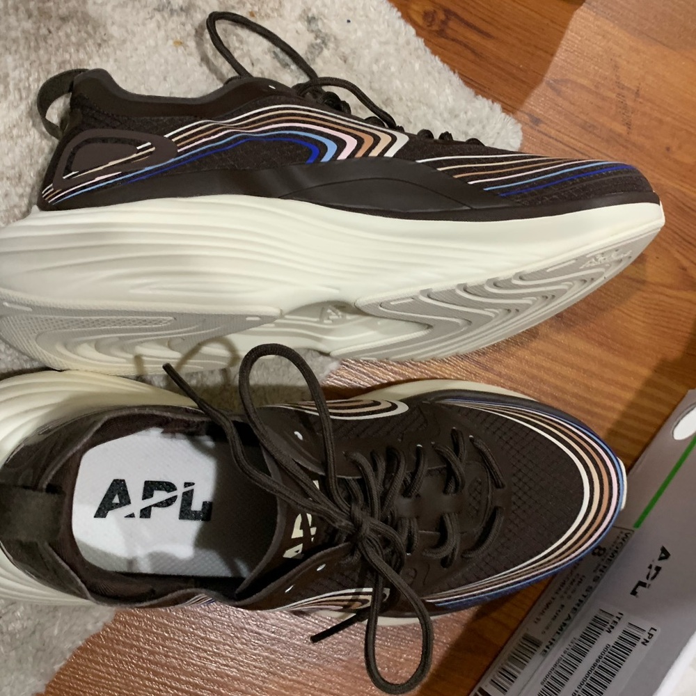 APL Streamline Women’s Running Shoe Size 8 Chocolate Brown new w box - Picture 5 of 7